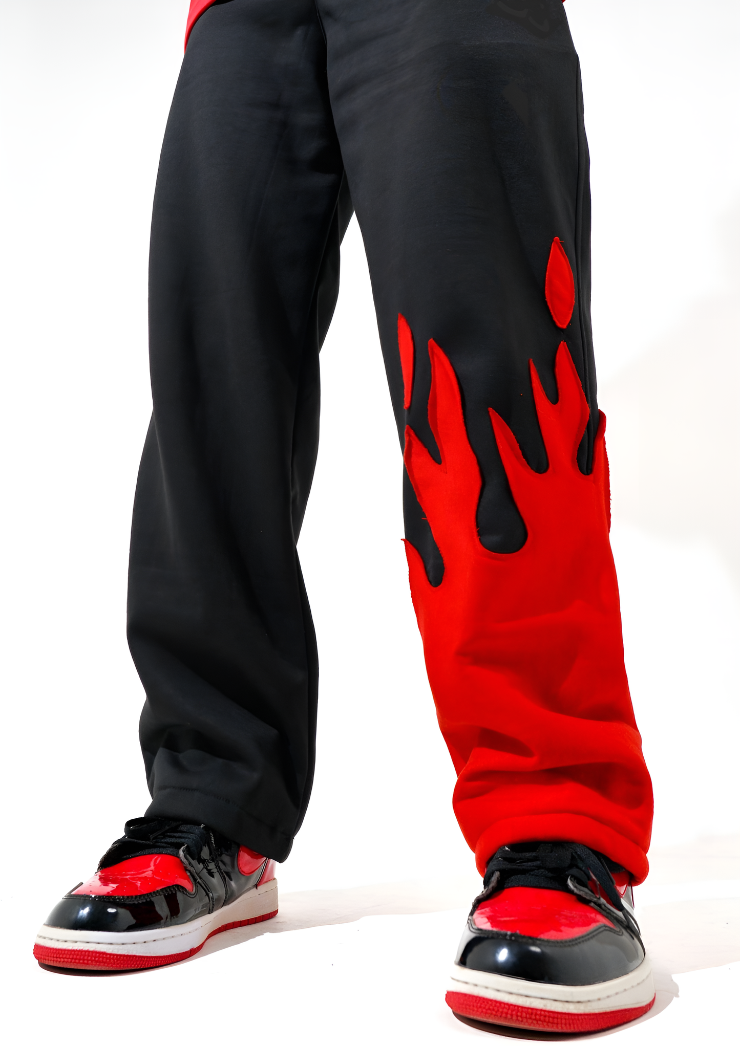 Baggy Flame Trackpants – Custom Fit Streetwear for Daily Wear