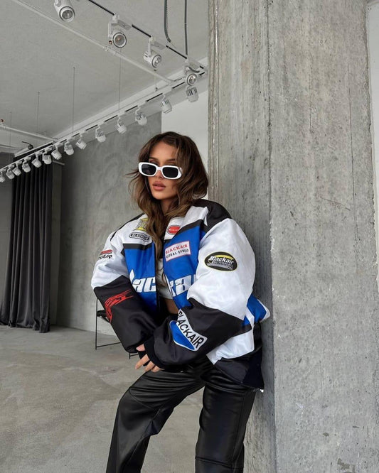 Blackair Racing Jacket – Streetwear Inspired by Speed and Power