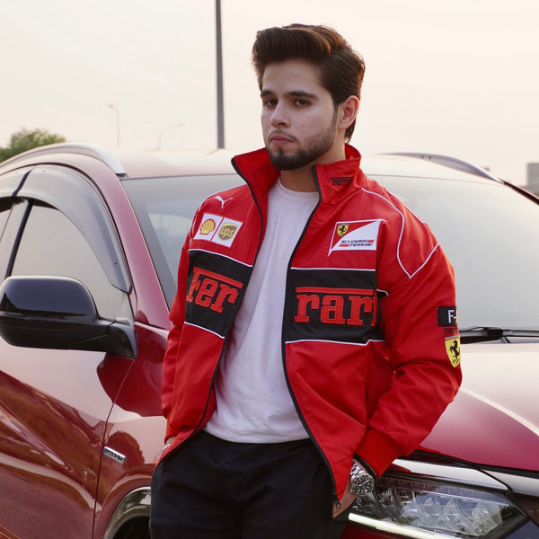 Ferrari Racing Jacket – Stylish & Comfortable | Mumbai Edition