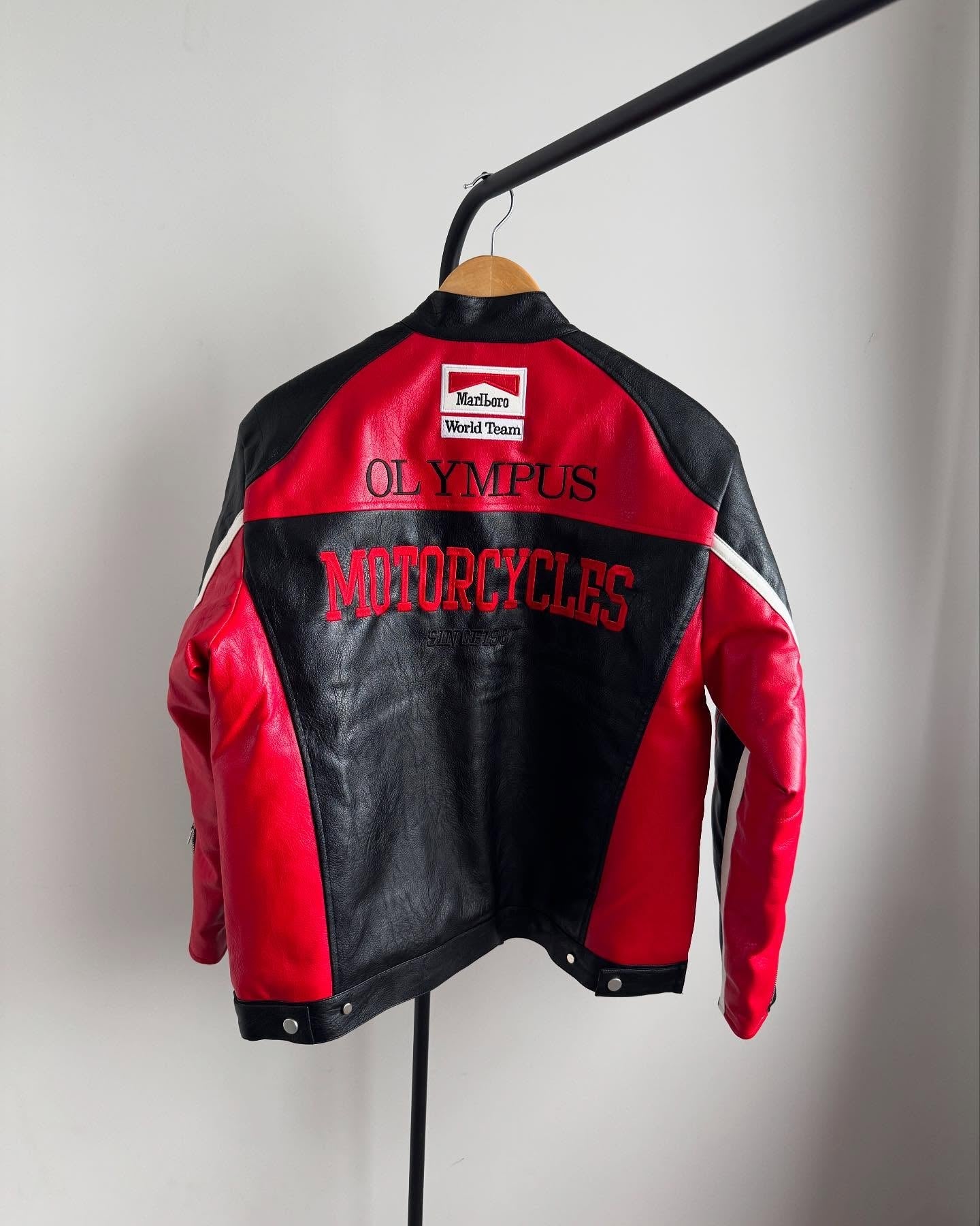 Ferrari Leather Racing Jacket – Scuderia F1 Edition | Street Wears