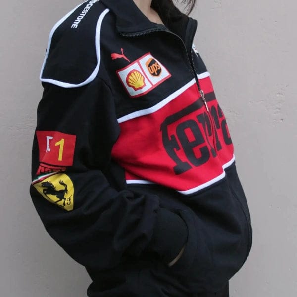 Black Ferrari jacket