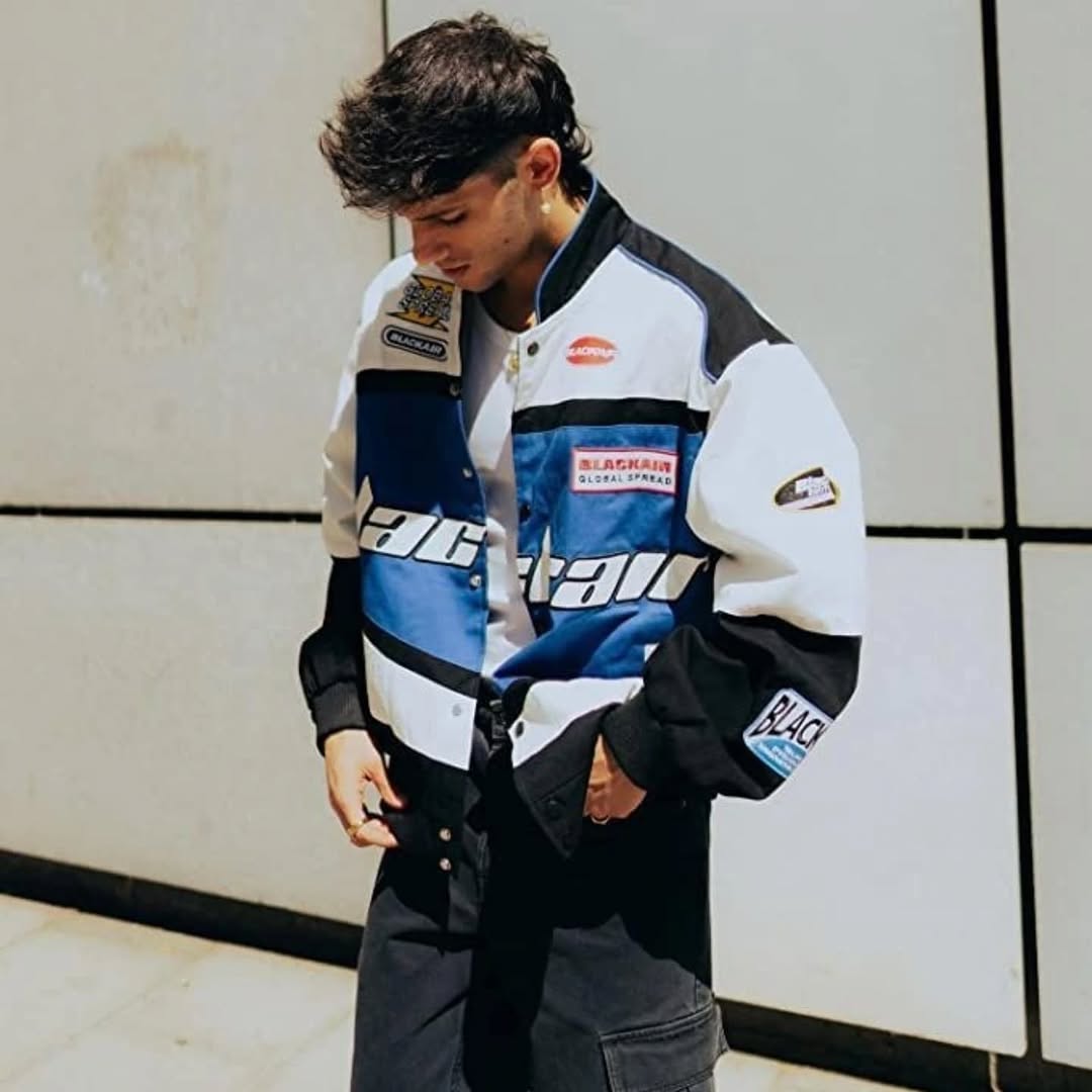 Black Air Signature Racing Jacket