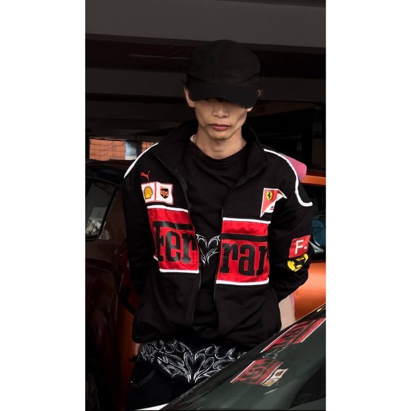 Black Ferrari jacket